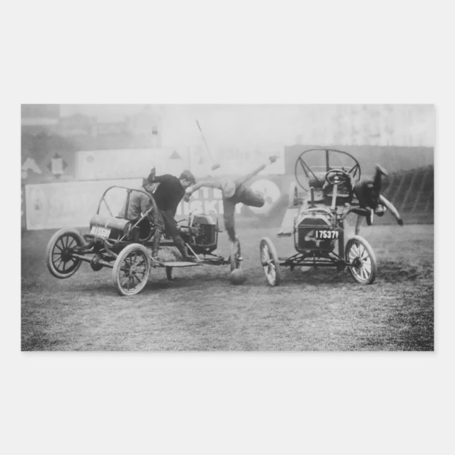 Adesivo Retangular Automóvel "Auto Polo" (Frente)