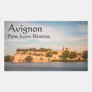 Adesivo Retangular Avignon Bridge França