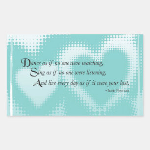 Adesivo Retangular Avô - Dança de Graduação, Horizontal, Presente