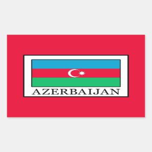 Adesivo Retangular Azerbaijão