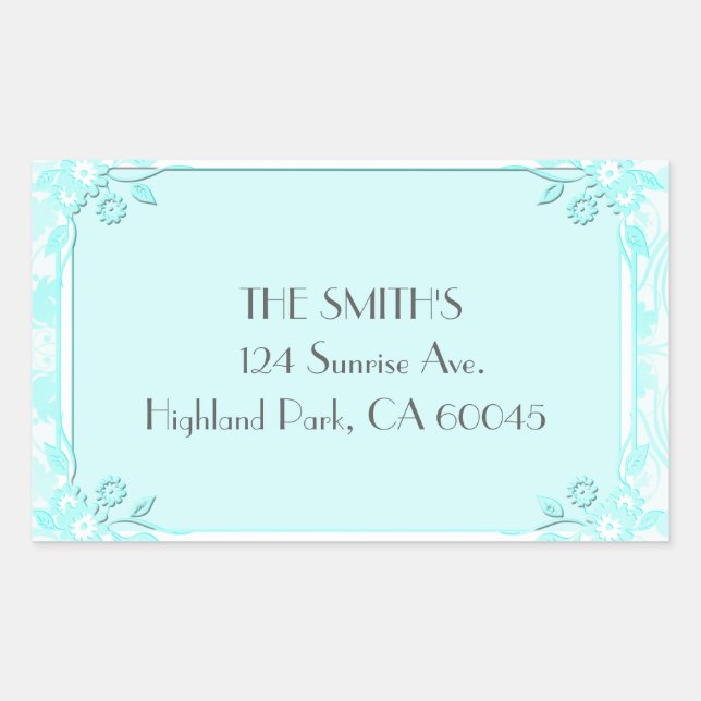 Adesivo Retangular Azul-claro-flor (Frente)