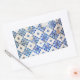Adesivo Retangular azulejo velho de Portugal da decoração azul de (Envelope)