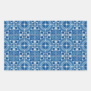 Adesivo Retangular Azulejos