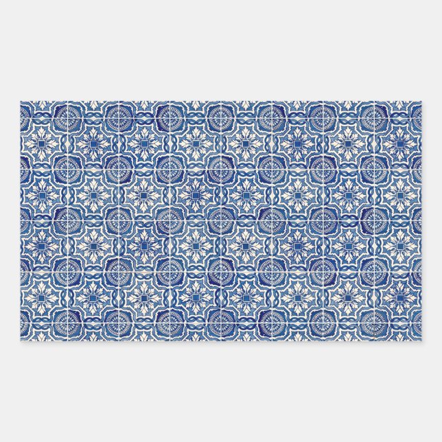 Adesivo Retangular Azulejos cerâmicos (Frente)