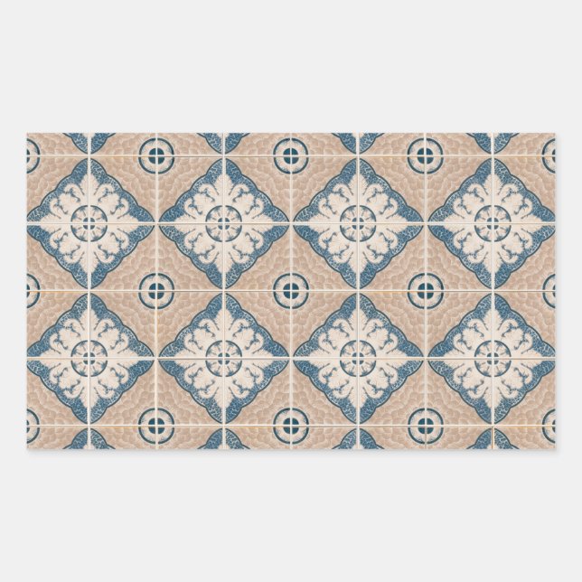 Adesivo Retangular Azulejos cerâmicos (Frente)