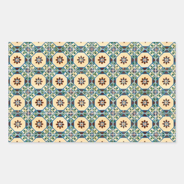 Adesivo Retangular Azulejos cerâmicos (Frente)