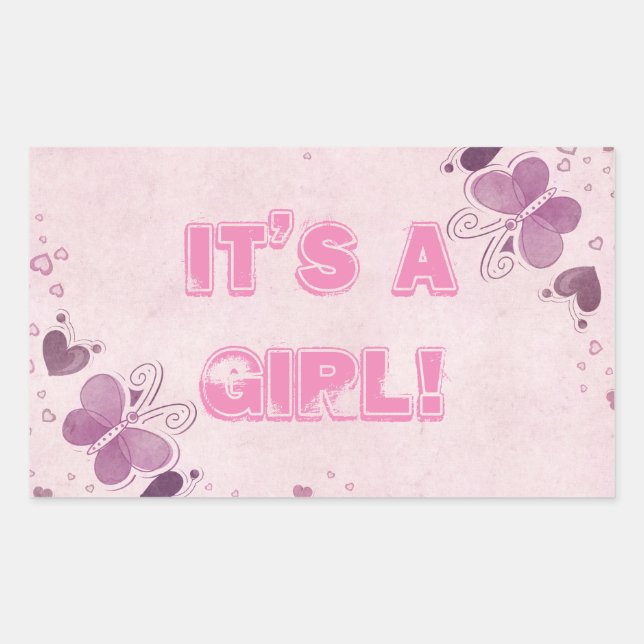 ADESIVO RETANGULAR BABY CLASSIC ROUND STICKER (Frente)