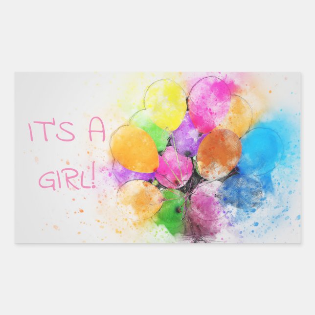 ADESIVO RETANGULAR BABY CLASSIC ROUND STICKER (Frente)