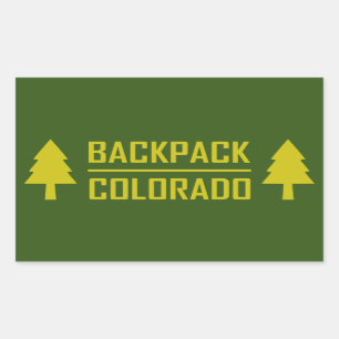 Adesivo Retangular Backpack Colorado