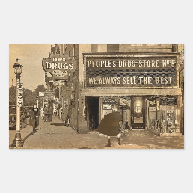 Adesivo Retangular Bad Luck! (Frente)