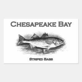 Adesivo Retangular Baía de Chesapeake Strike