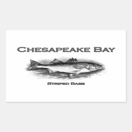 Adesivo Retangular Baía de Chesapeake Strike