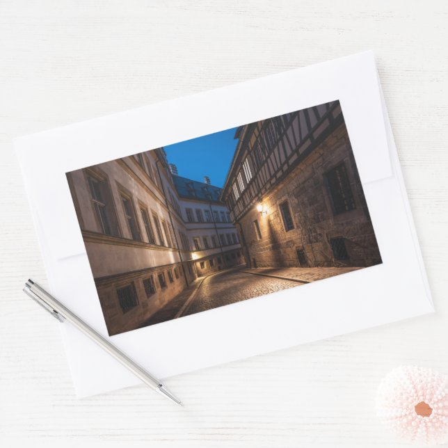 Adesivo Retangular Bamberg Alemanha (Envelope)