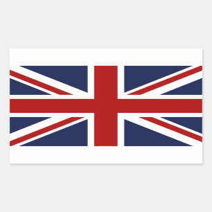 Adesivo Retangular Bandeira 3 de Inglaterra