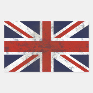 ADESIVO RETANGULAR BANDEIRA DA INGLATERRA