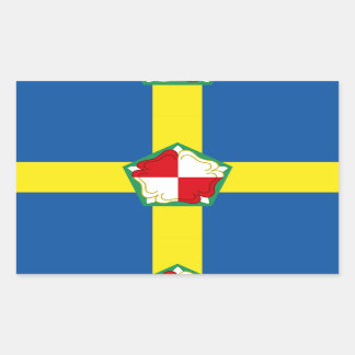Adesivo Retangular Bandeira de Pembrokeshire