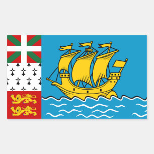 Adesivo Retangular Bandeira de São Pedro e Miquelão