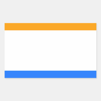 Adesivo Retangular Bandeira do Príncipe