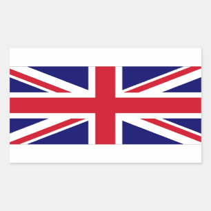 Adesivo Retangular Bandeira do Reino Unido