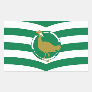 Adesivo Retangular Bandeira do Vinheta Retangular de Wiltshire