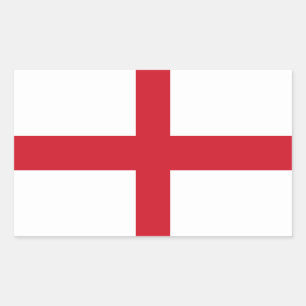Adesivo Retangular Bandeira Inglaterra