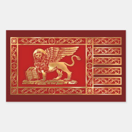 Adesivo Retangular Bandeira Veneza