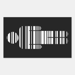Adesivo Retangular barcode boy