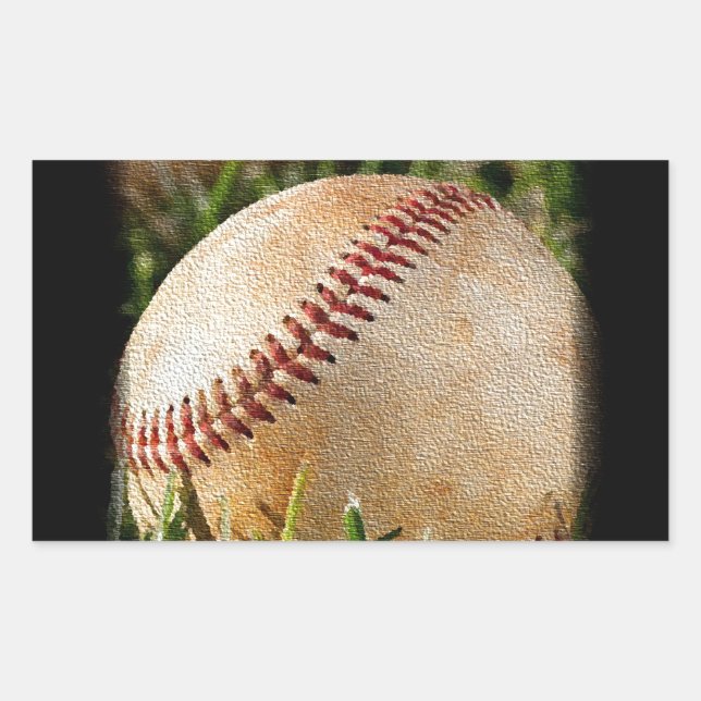 Adesivo Retangular Baseball (Frente)