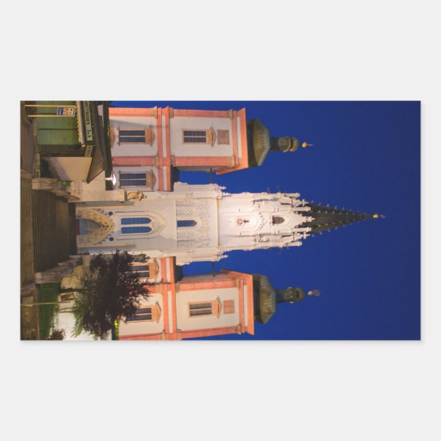 Adesivo Retangular Basilica Em Mariazell (Frente)