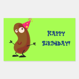 Adesivo Retangular Batata Dançante