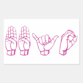 ADESIVO RETANGULAR BBYO ASL