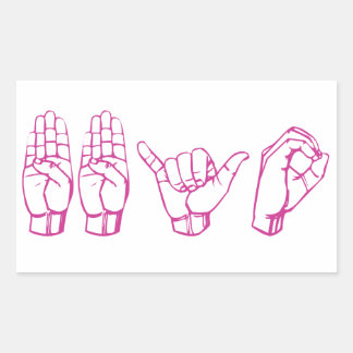 ADESIVO RETANGULAR BBYO ASL