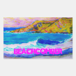 Adesivo Retangular Beachcomber