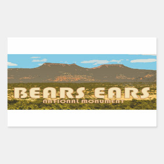Adesivo Retangular Bears Ears Monuumento Nacional