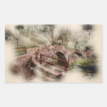 Beggars Bridge, Glaisdale - Arte em Aquarela