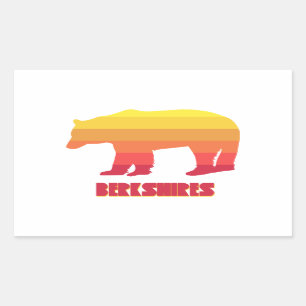Adesivo Retangular Berkshires Bear
