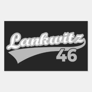 Adesivo Retangular Berlin Lankwitz 46 Classic City Number