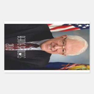 Adesivo Retangular Bernie Sanders 2016