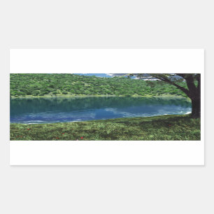 Adesivo Retangular Beside Deep Waters Stickers