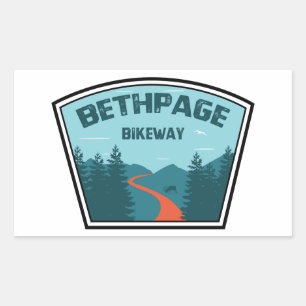 Adesivo Retangular Bethpage Bikeway
