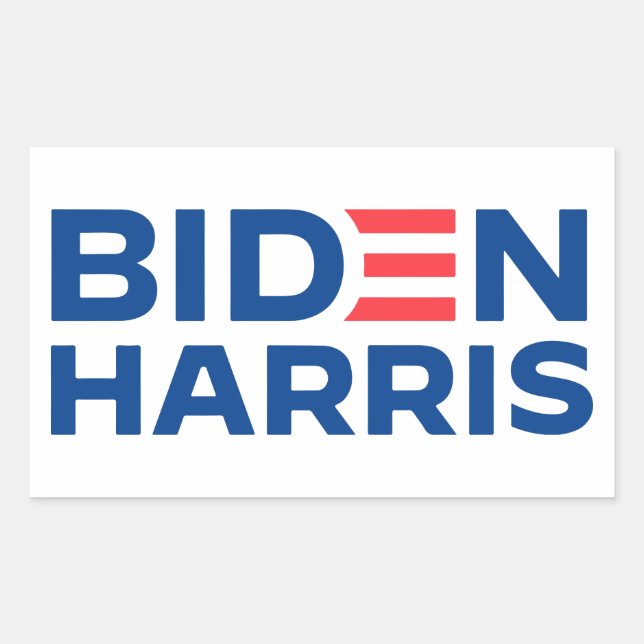 Adesivo Retangular Bidden/Harris 2020 (Frente)