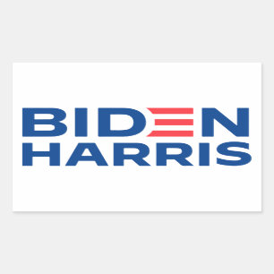 Adesivo Retangular Bidden/Harris 2020