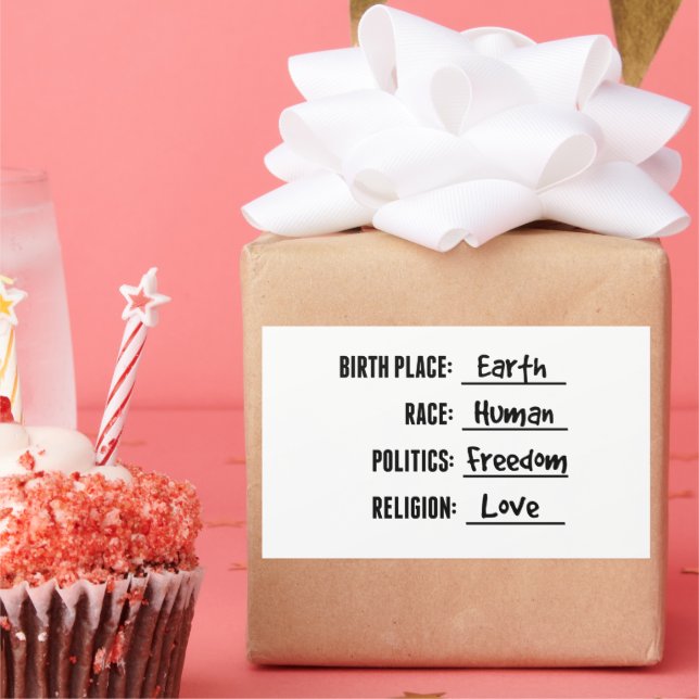 ADESIVO RETANGULAR BIRTHPLATH EARTH STICKER (Festa)