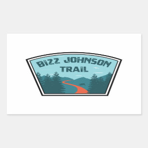 Adesivo Retangular Bizz Johnson Trail