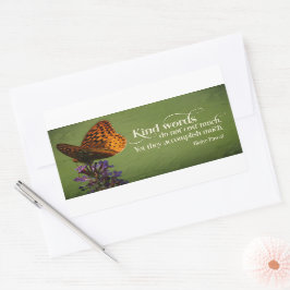 Adesivo Retangular Blaise Pascal Inspirational Cite "Palavras bonitas