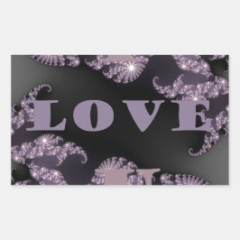 Adesivo Retangular Bom Dia Eu Te Amo