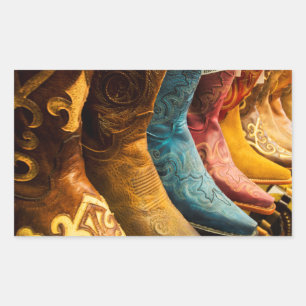Adesivo Retangular Botas de cowboy à venda, Arizona