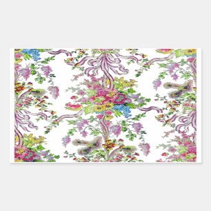 Adesivo Retangular Boudoir de Marie Antoinette