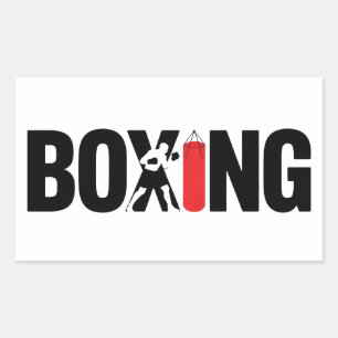 Adesivo Retangular Boxing