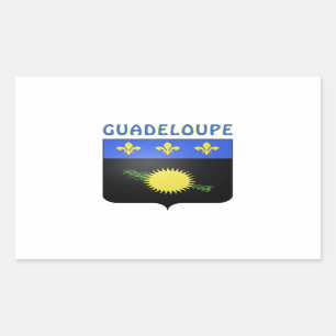 Adesivo Retangular Brasão de Guadalupe